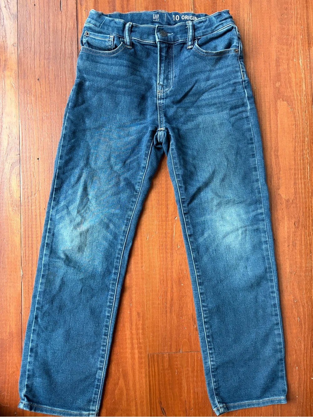 GAP Men's Indigo Straight-Leg Jeans